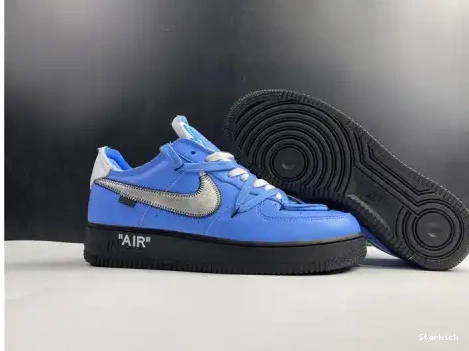 AIR 1 CK0866-401 UNIVERSITY x O-W BLUE FORCE LOW 0705